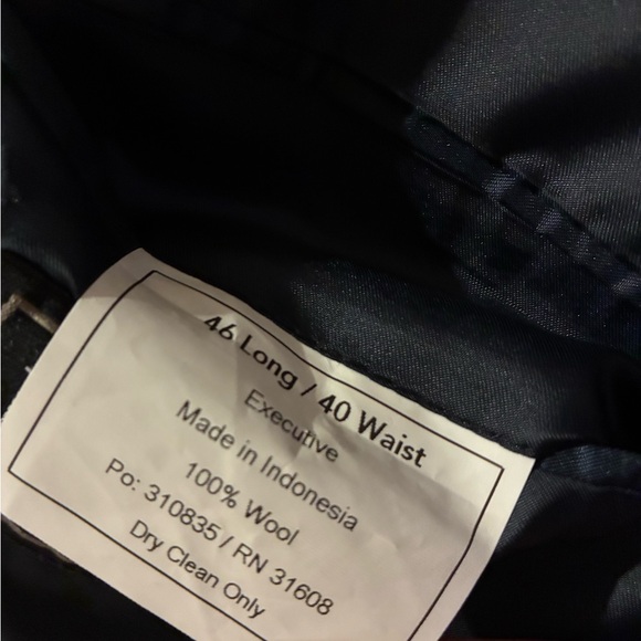 Jos. A. Bank Dark Grey Suit - Never Worn - New in bag with tags - Picture 6 of 13